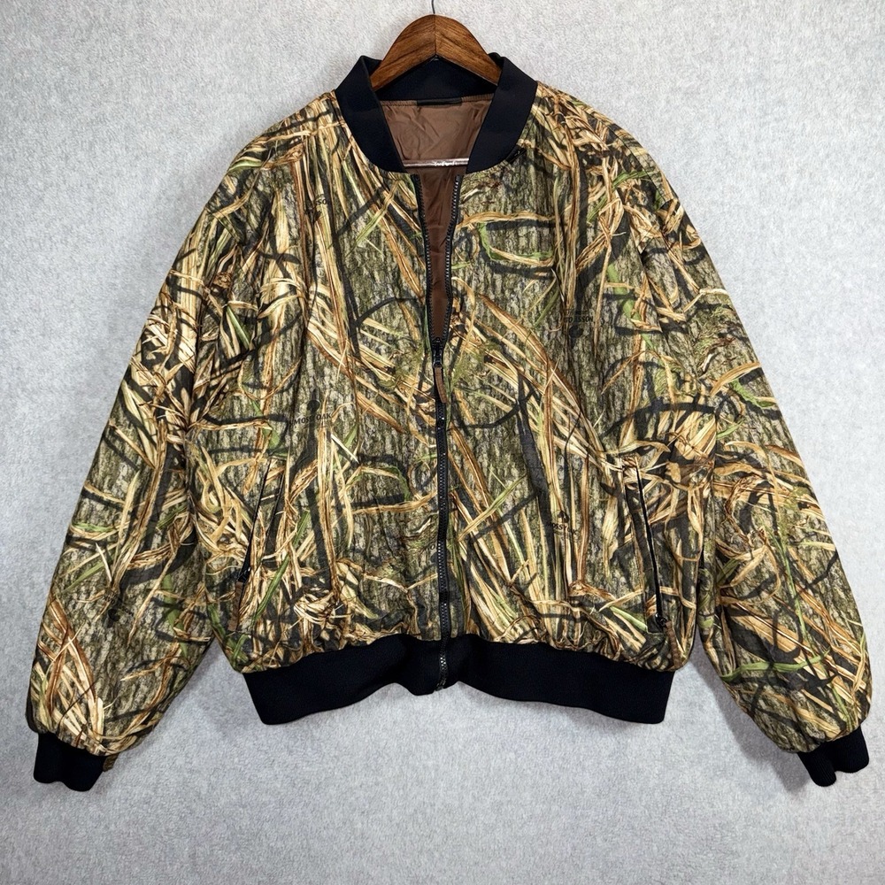 Browning‎ Jacket Mens Large Camouflage Thermore Insulated Xchange Reversible EUC